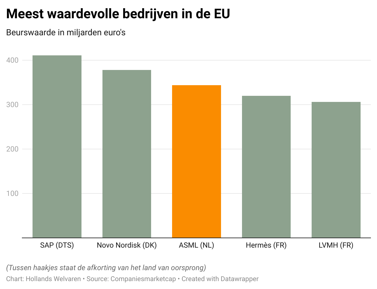Dit zijn de grootste chipbedrijven van Nederland